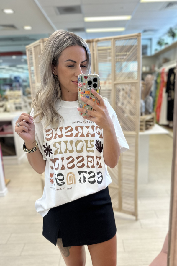 PASSION OVERSIZED TEE