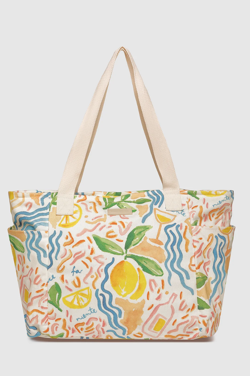 CHARLOTTE CANVAS TOTE BAG