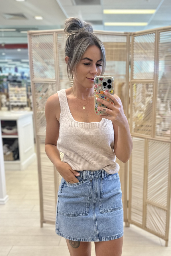 LUCIA TOP - BEIGE