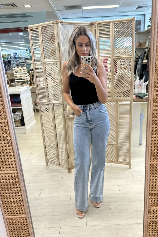 HUNTER WIDE LEG JEAN