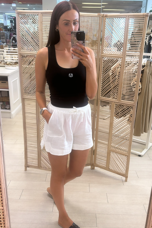 BRONTE SHORT - WHITE