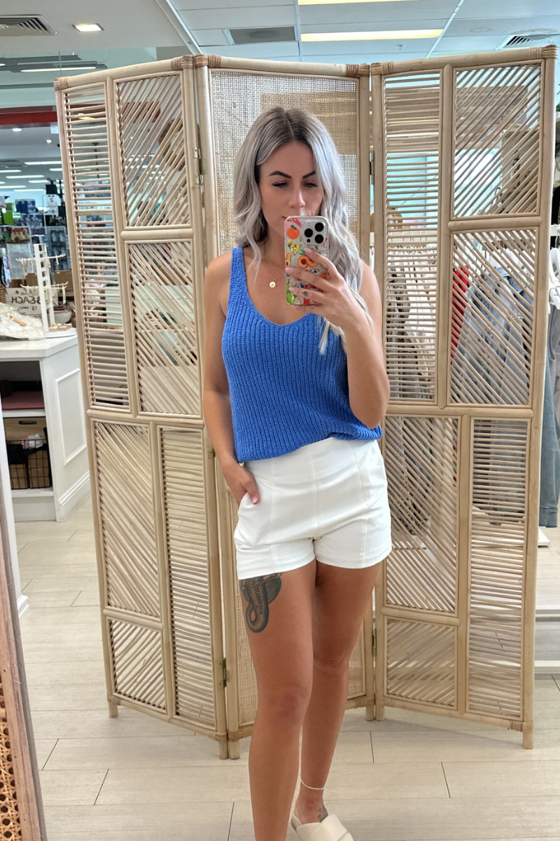 MILLY SHORTS - WHITE
