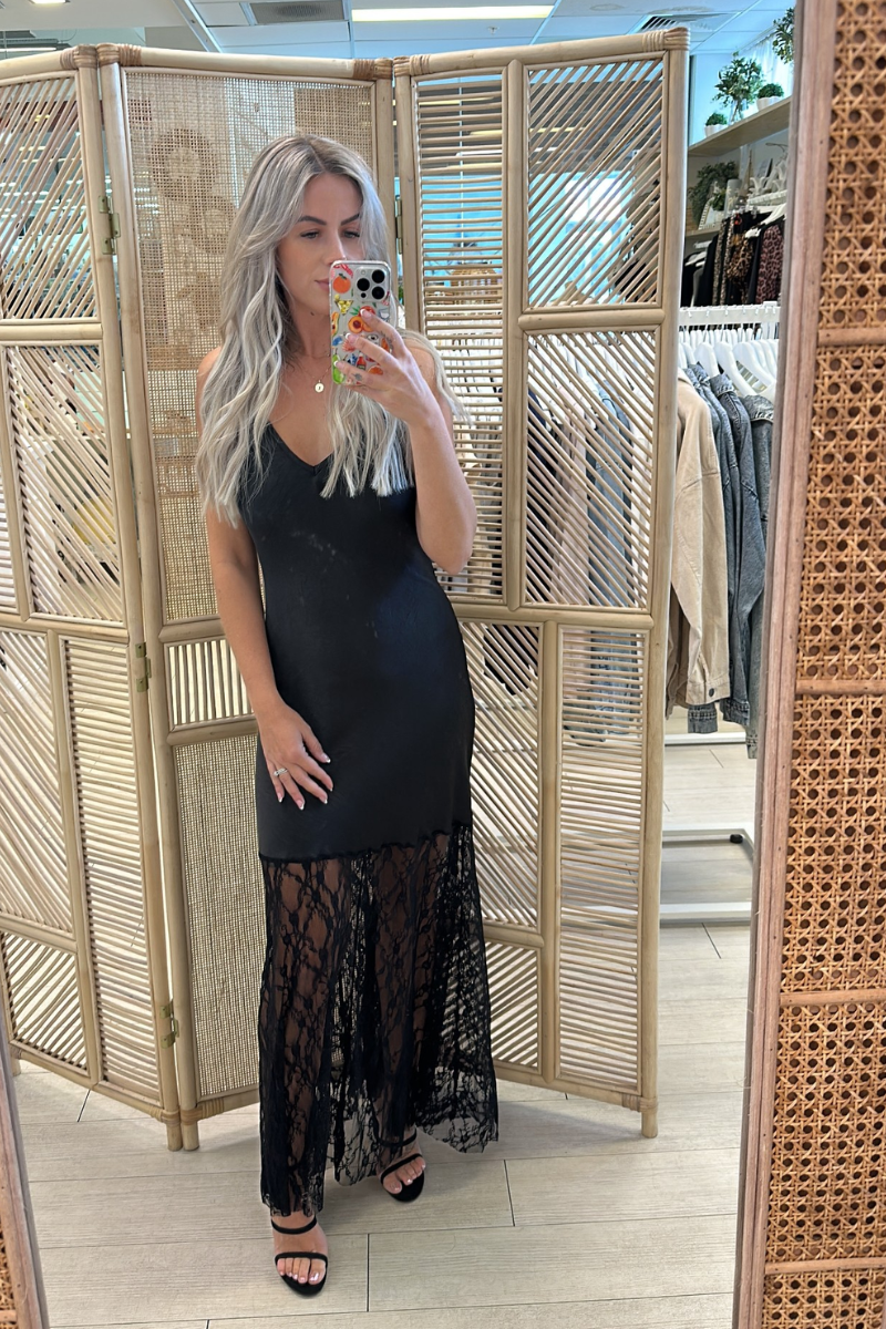 FADE TO LACE MAXI
