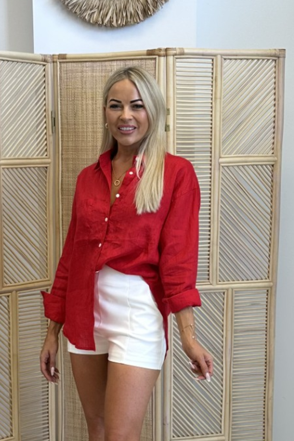 MILLIE SHIRT - RED