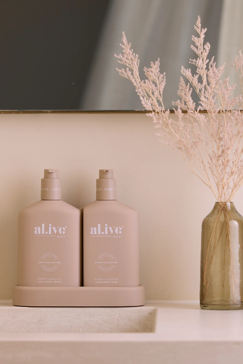 AL.IVE WASH & LOTION DUO - APRICOT & SWEET FIG