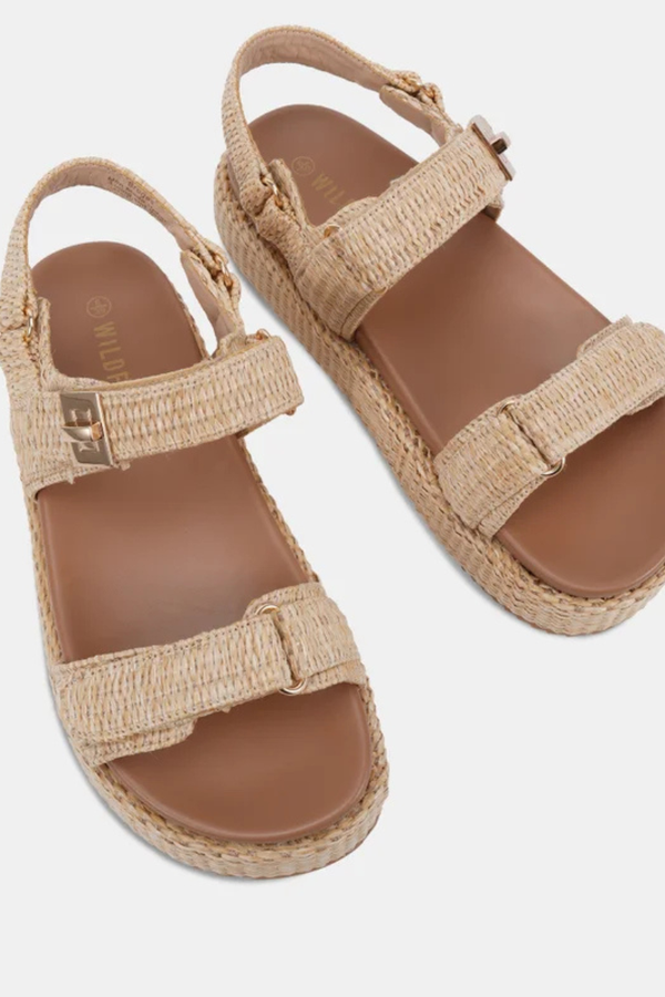 BRUGES SHOE - RAFFIA