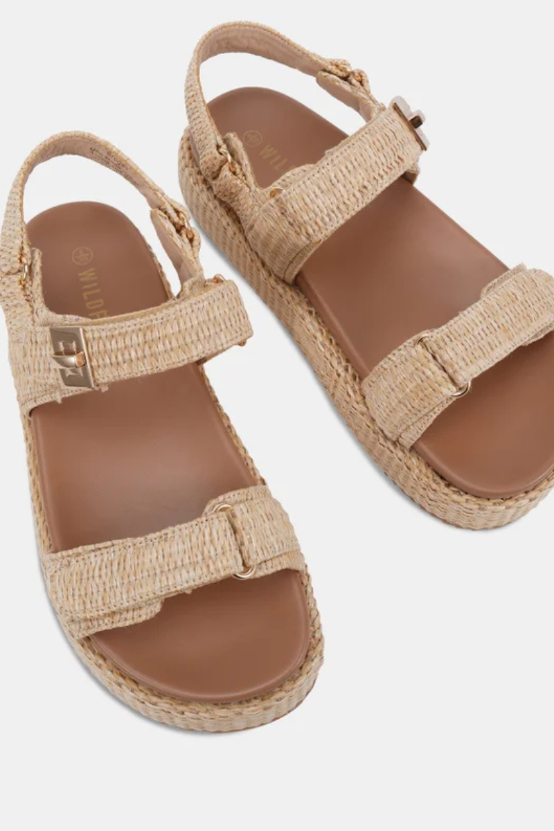 BRUGES SHOE - RAFFIA