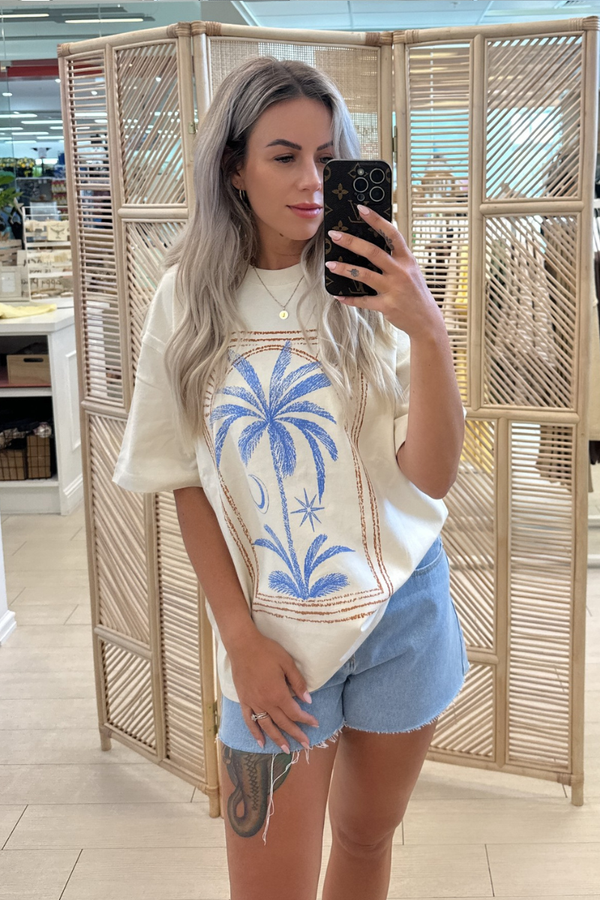 TROPICS OVERSIZE TEE