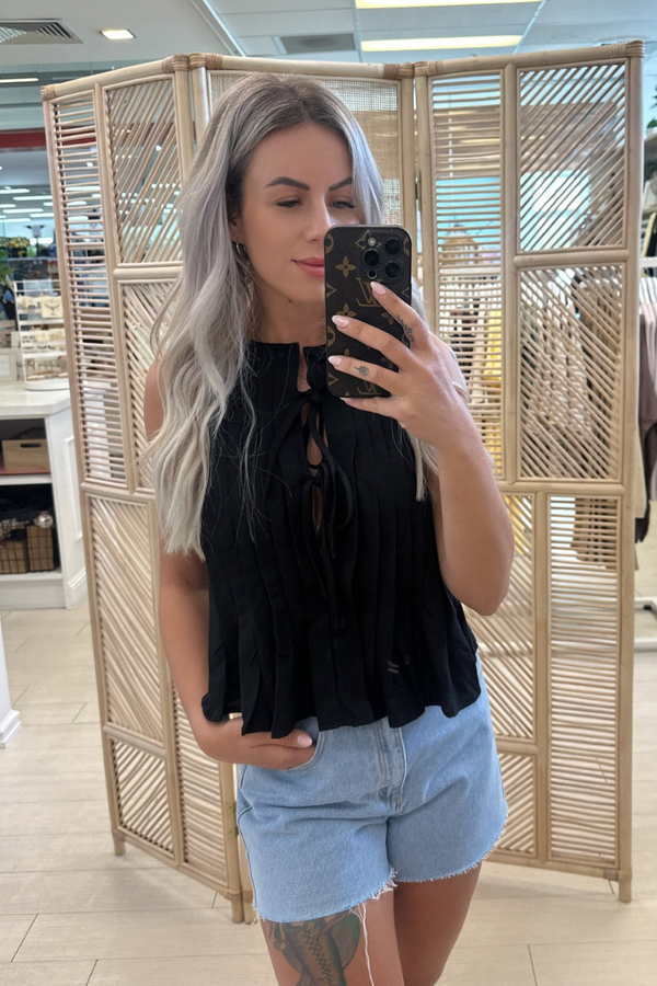 PLEATED TOP