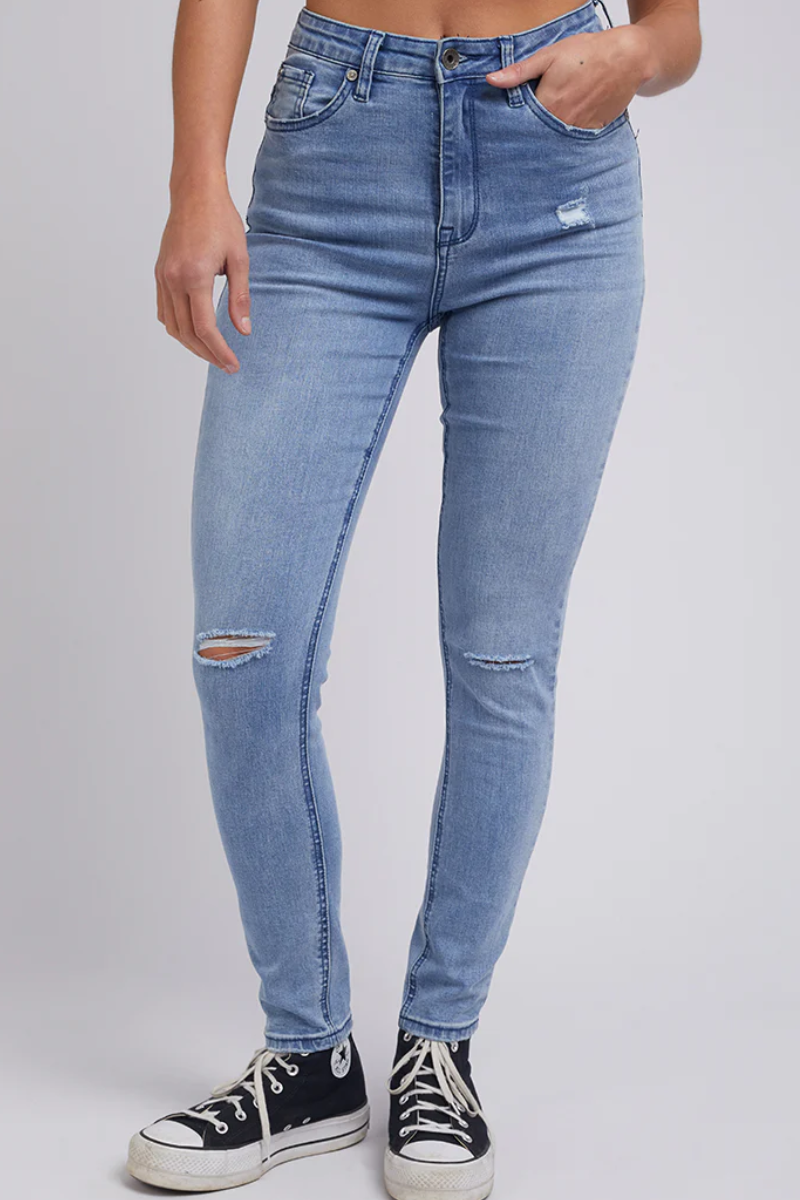 VICE SKINNY JEANS - BLUE