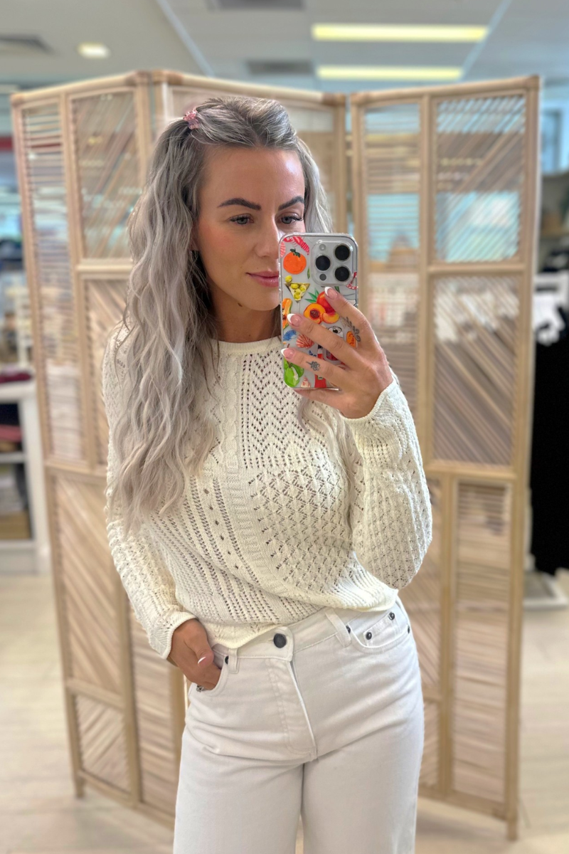ALBA KNIT - CREAM