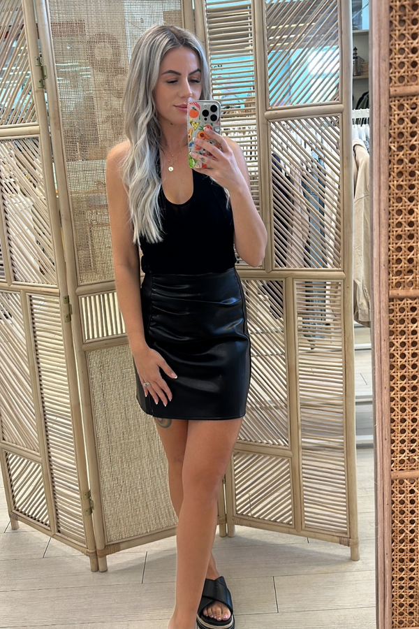THELMA SKIRT- BLACK