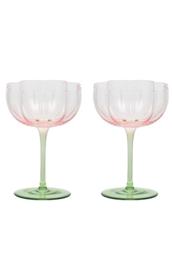 TULIP  COCKTAIL GLASSES