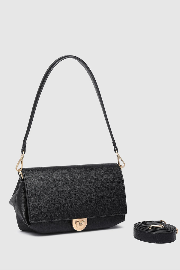 WINONA SHOULDER BAG - BLACK