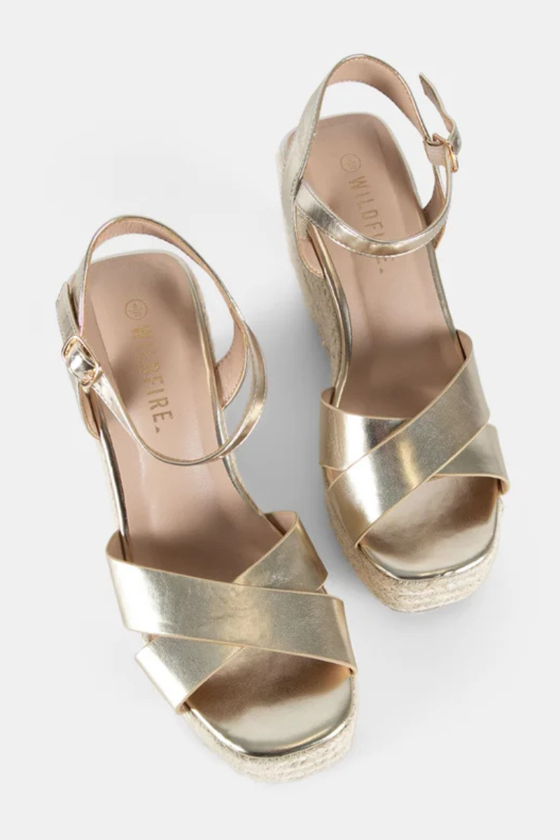 LANDIS SHOE - GOLD