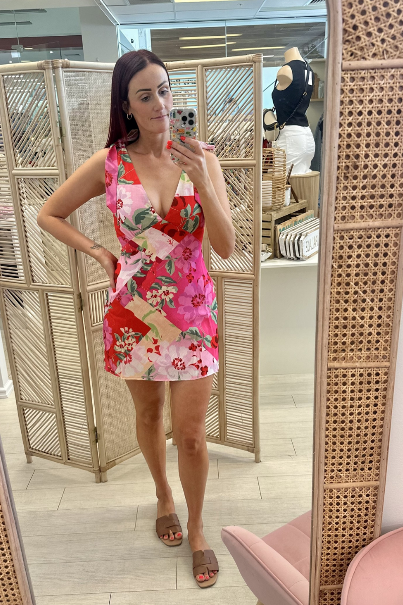 STRAWBERRY MINI DRESS