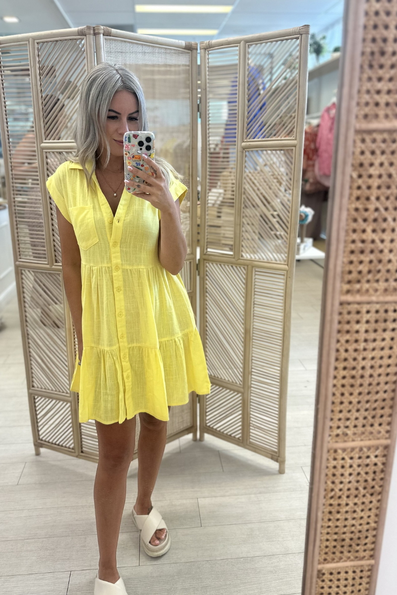 OASIS DRESS - YELLOW