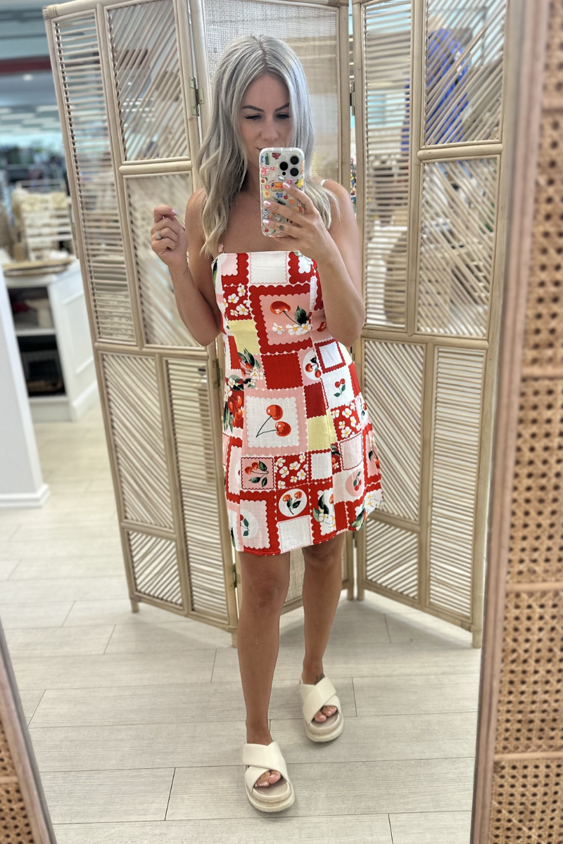 CHERRY MINI DRESS