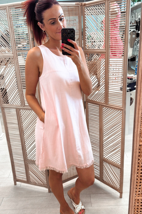 FREYA DRESS - PINK