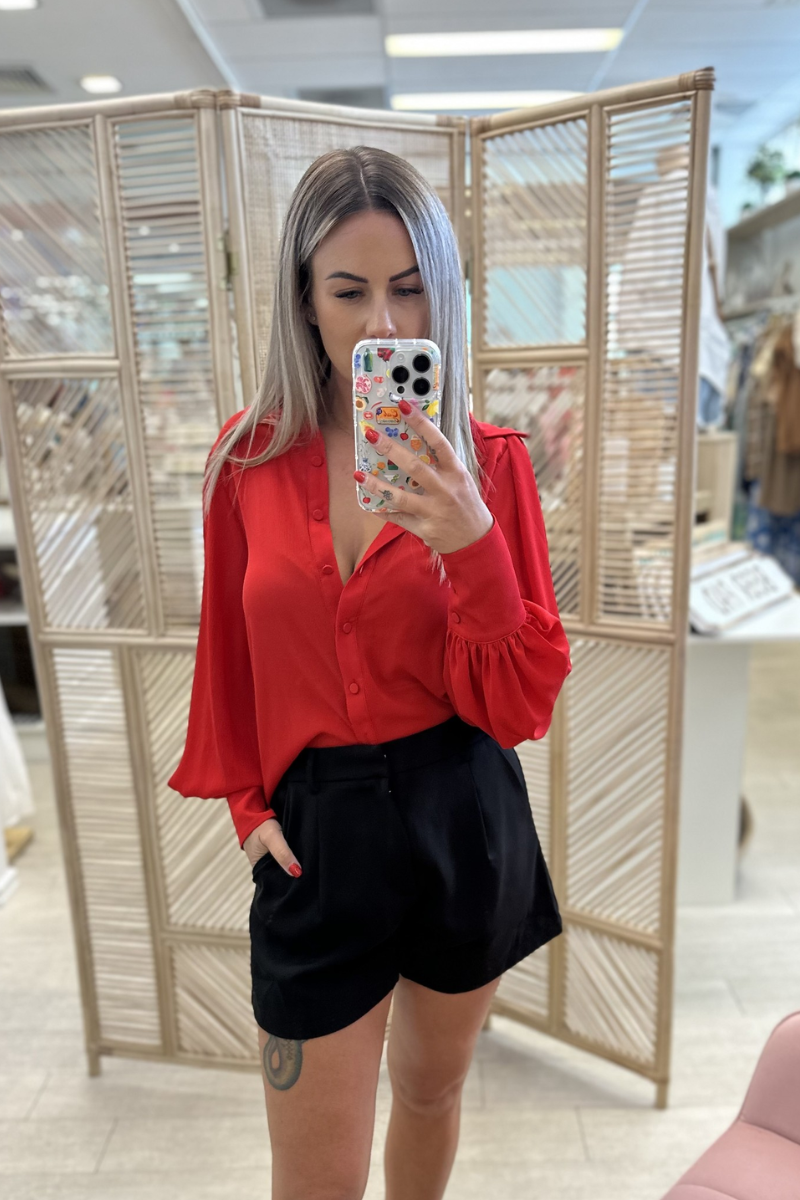 THE RED BLOUSE